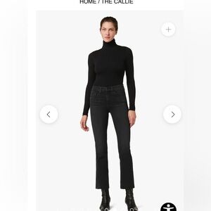 Joe's Jeans The Callie High Rise Boot in Black